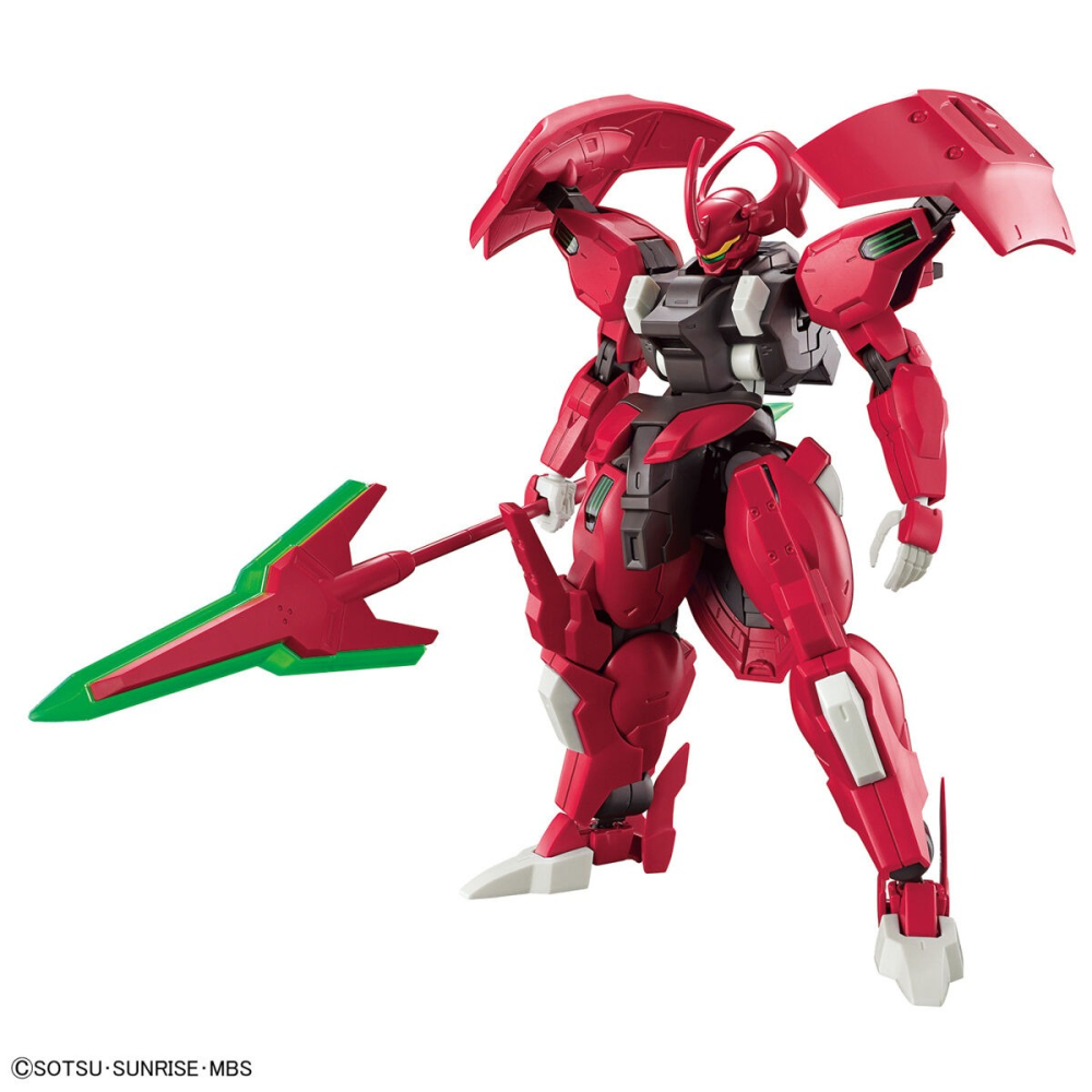 萬代 水星的魔女 HG 1/144 08 達里巴爾迪 古爾 傑克特 雙頭光束戟 第二手臂 Darilbalde-細節圖3