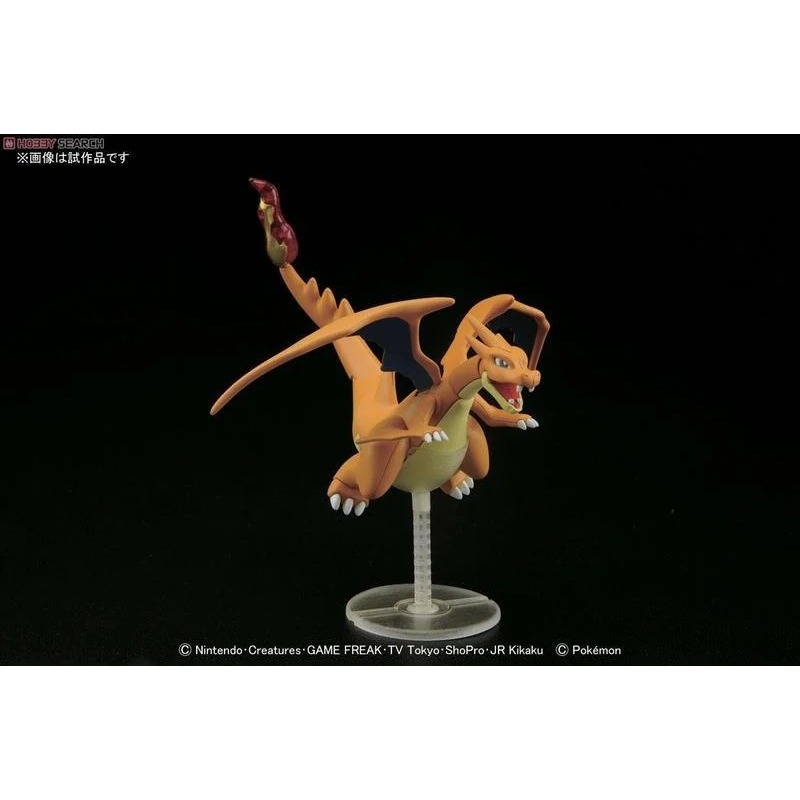 萬代 組裝模型 Pokemon Pokepla 精靈寶可夢 神奇寶貝 XY收藏集 38 超級噴火龍 噴火龍Y-細節圖4
