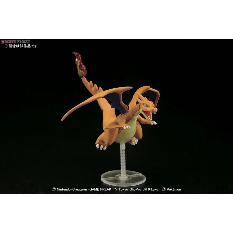 萬代 組裝模型 Pokemon Pokepla 精靈寶可夢 神奇寶貝 XY收藏集 38 超級噴火龍 噴火龍Y-細節圖4