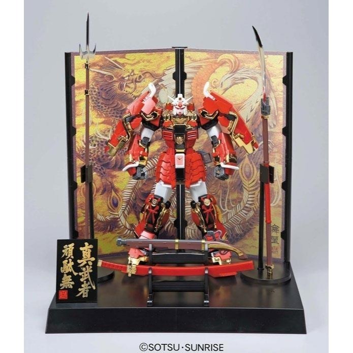 萬代 鋼彈無雙 MG 1/100 真武者頑馱無 真武者鋼彈 戰國之陣 RX-78-2 初鋼 初代鋼彈 特別版 豪華版-細節圖5
