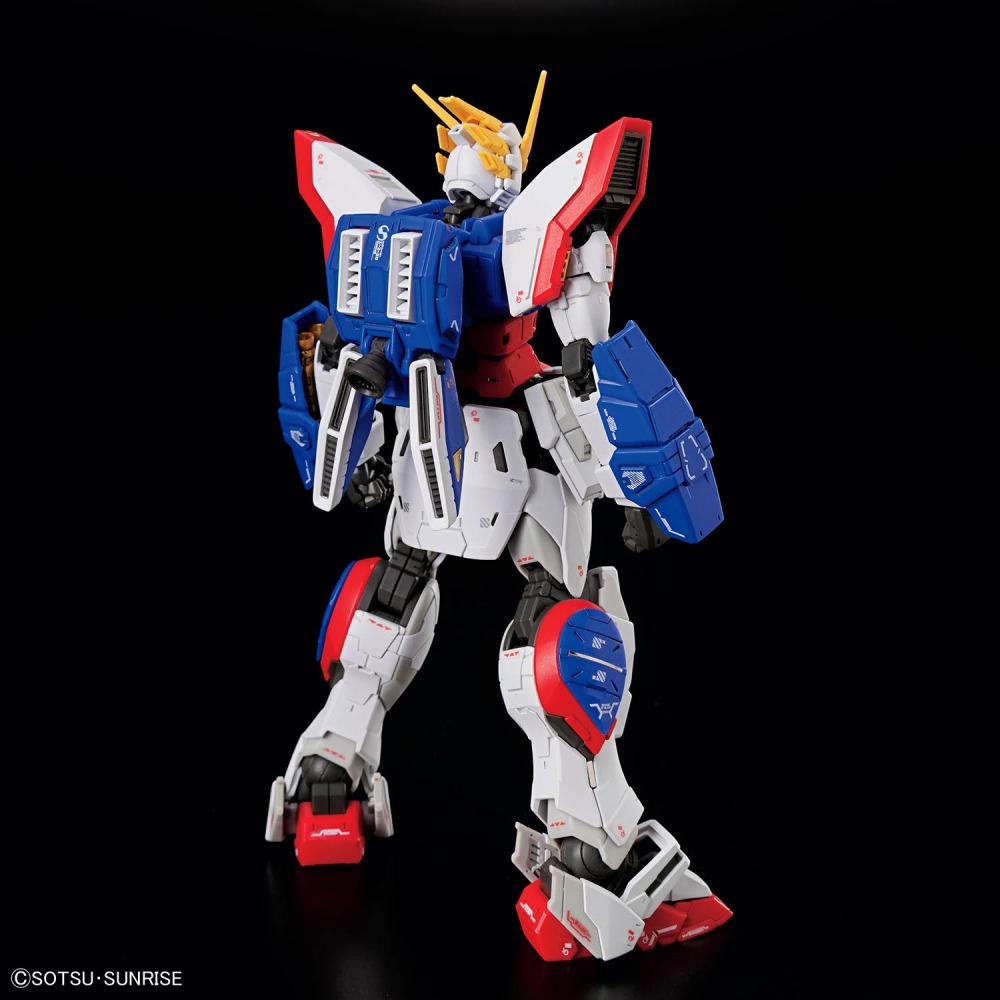 萬代 鋼彈G 機動武鬥傳 RG 1/144 閃光鋼彈 超級型態 多門火洲 閃光掌 紅心王-細節圖3
