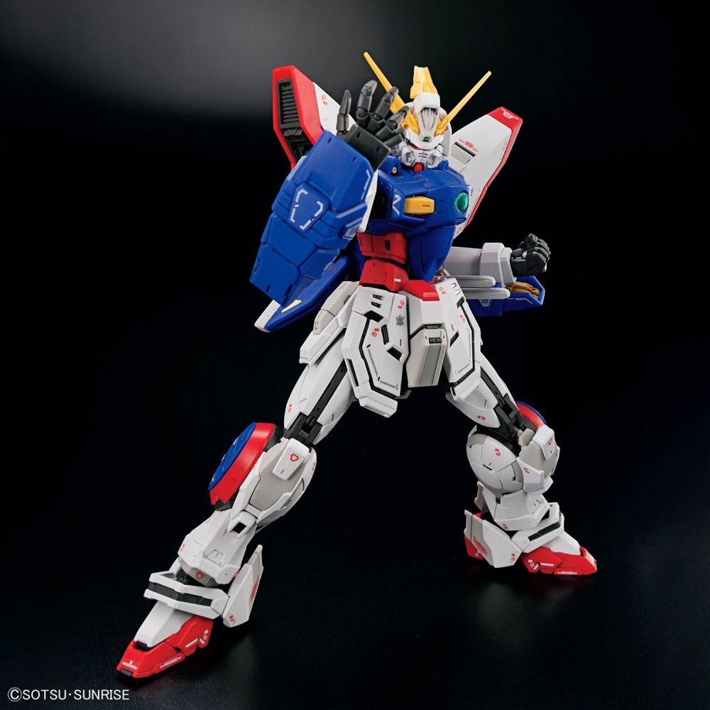 萬代 鋼彈G 機動武鬥傳 RG 1/144 閃光鋼彈 超級型態 多門火洲 閃光掌 紅心王-細節圖5