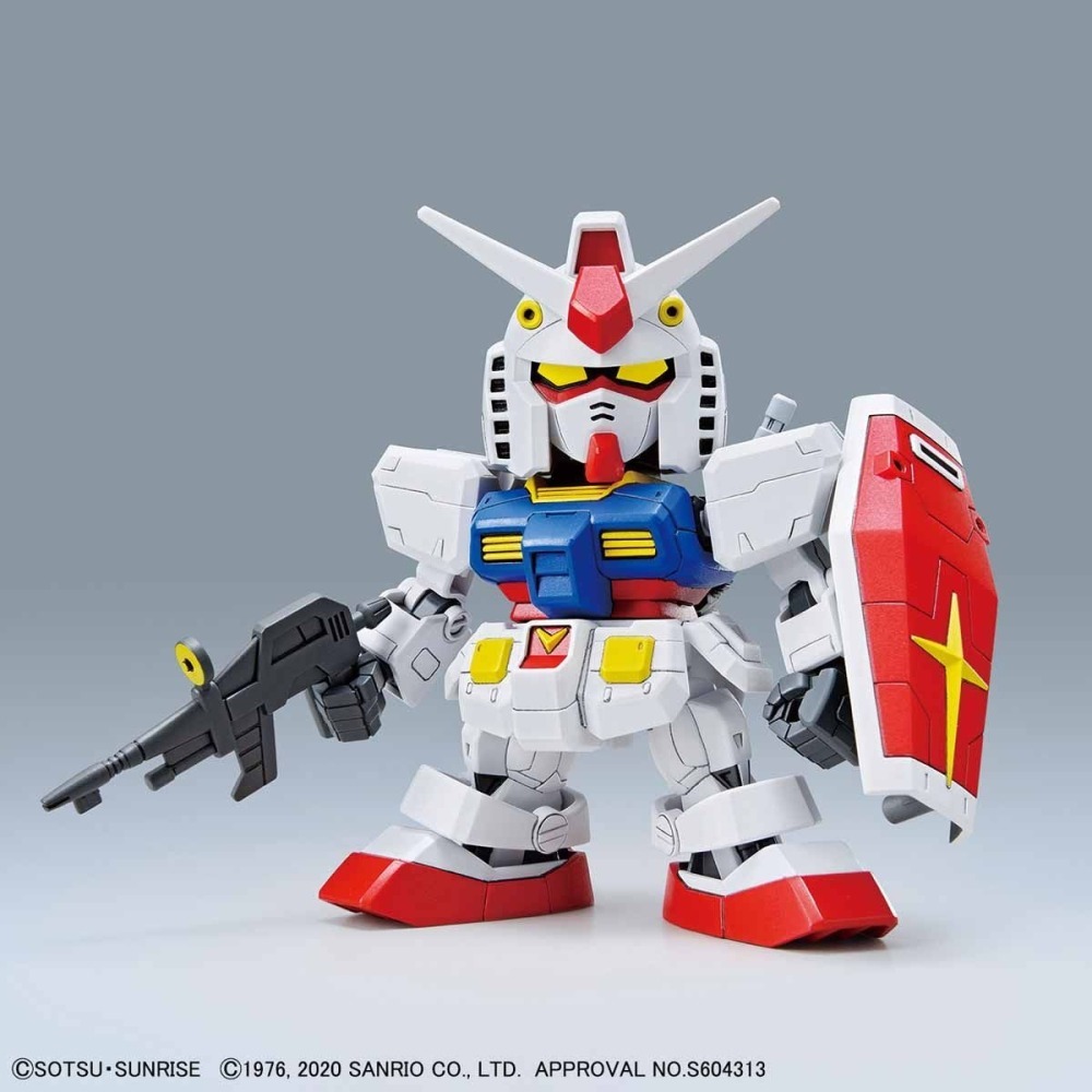 萬代 SD鋼彈 BB戰士 SDEX EX-STANDARD 凱蒂貓 Hello Kitty RX-78-2 初代鋼彈-細節圖10