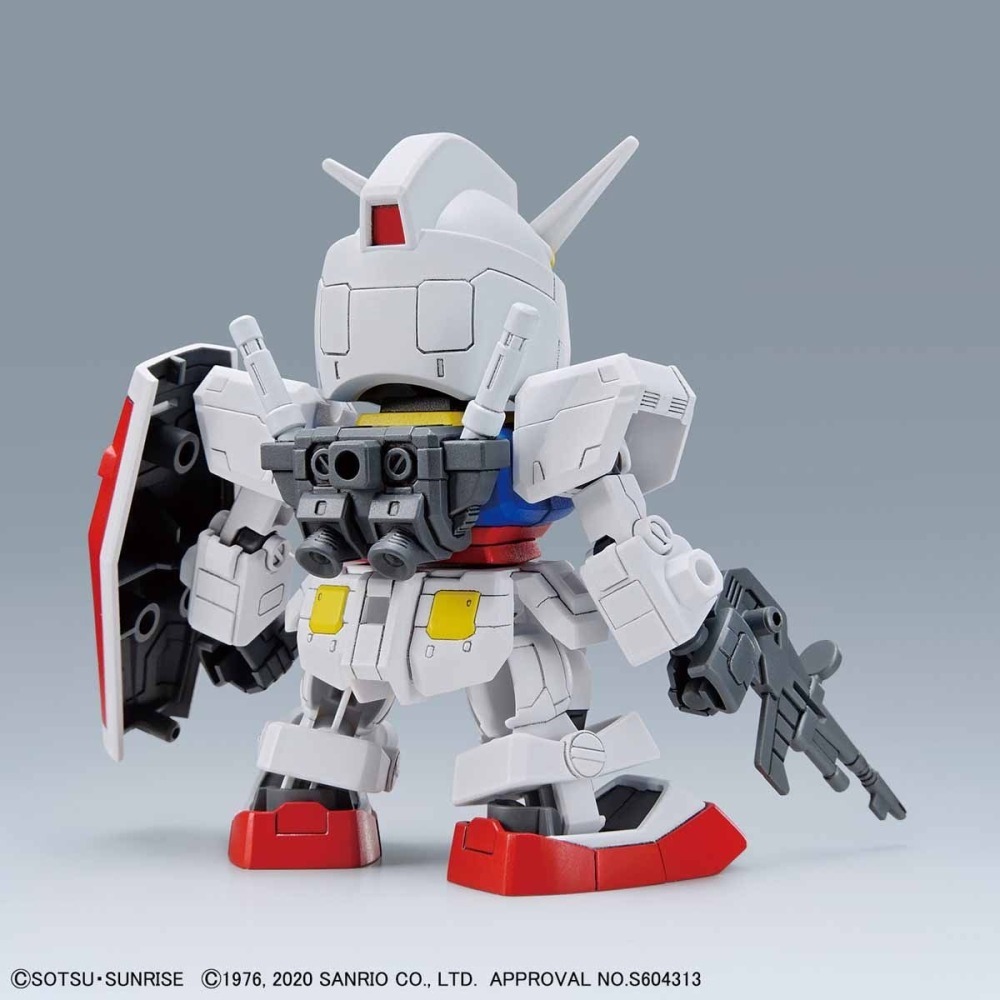 萬代 SD鋼彈 BB戰士 SDEX EX-STANDARD 凱蒂貓 Hello Kitty RX-78-2 初代鋼彈-細節圖11