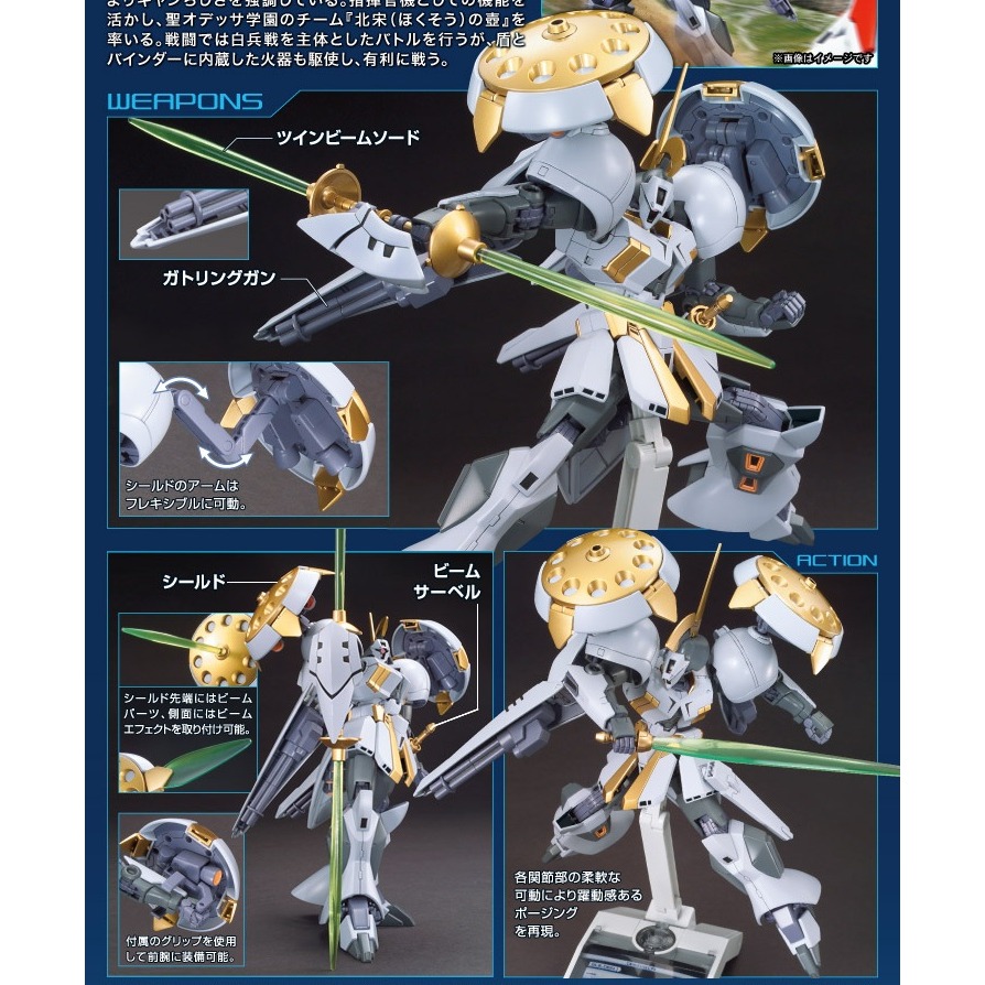 萬代 鋼彈創鬥者 HG HGBF 1/144 024 R-GYAGYA R吉昂 R加加 R甘甘 甘恩 R查加 強子-細節圖2