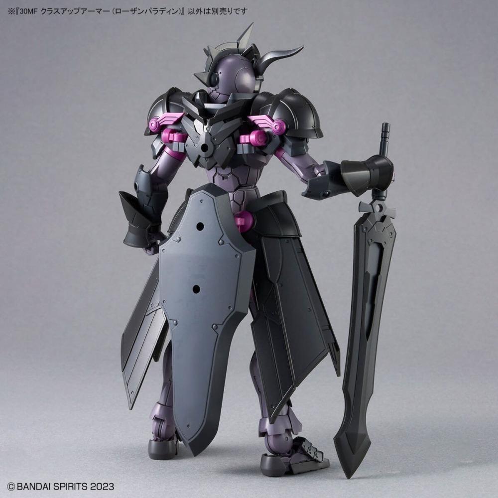 萬代 30 MINUTES FANTASY 30MF 洛桑騎士 洛桑聖武士 升級鎧甲 套組-細節圖3