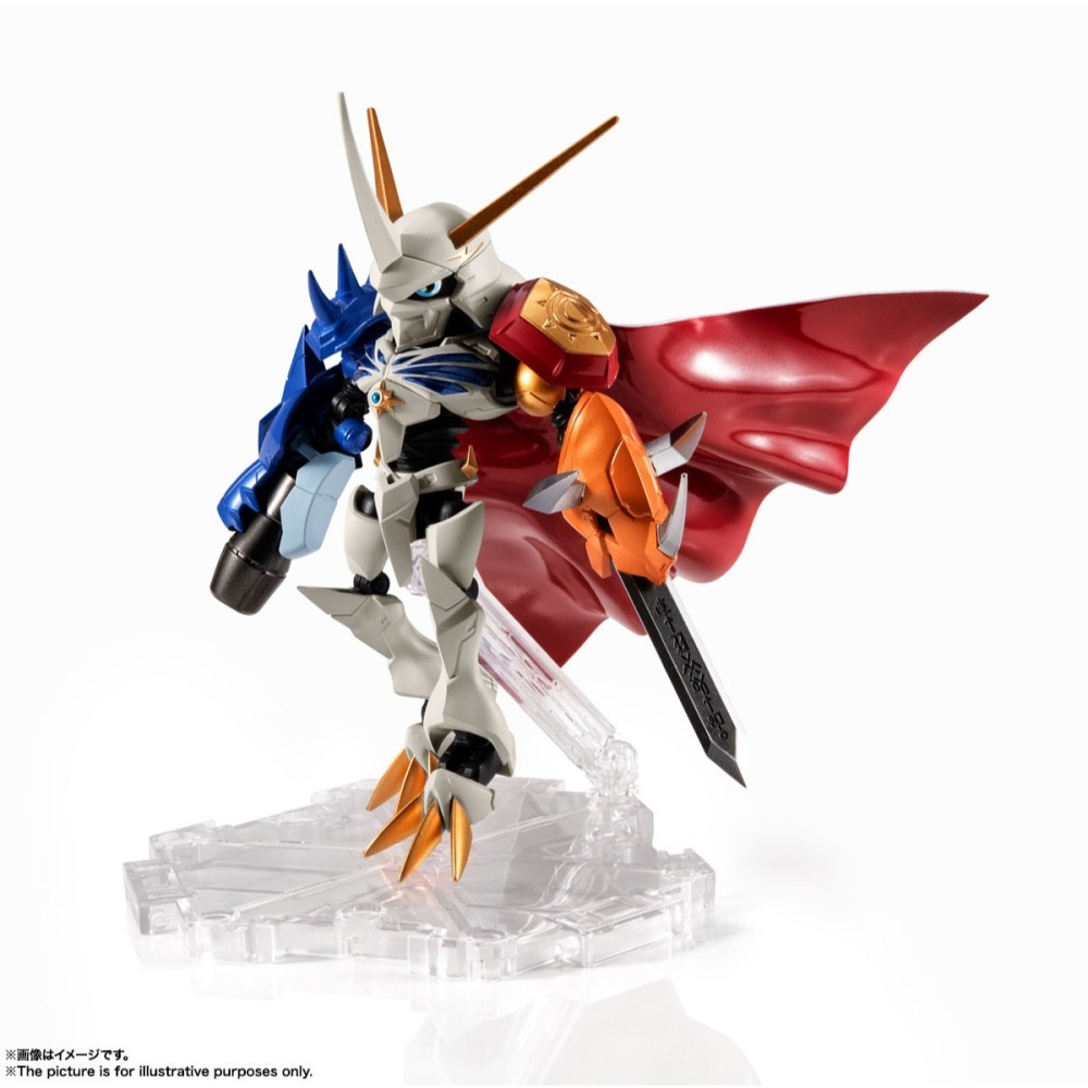 萬代 NXEDGE STYLE NX 0069 69 數碼寶貝 奧米加獸 皇家騎士團 特殊色 金屬塗裝 金屬色-細節圖3