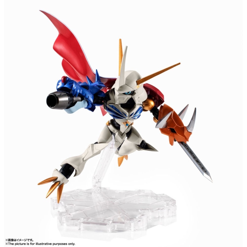 萬代 NXEDGE STYLE NX 0069 69 數碼寶貝 奧米加獸 皇家騎士團 特殊色 金屬塗裝 金屬色-細節圖4