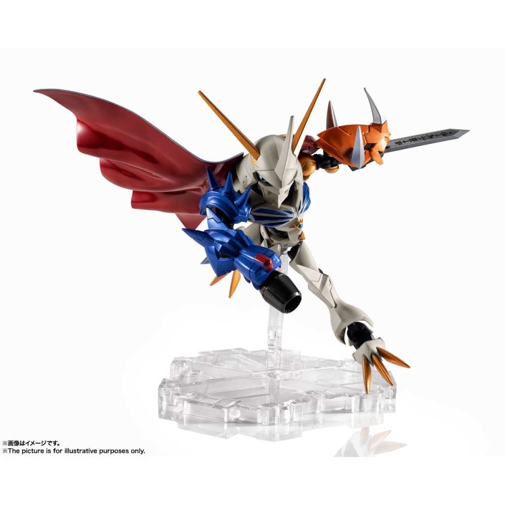 萬代 NXEDGE STYLE NX 0069 69 數碼寶貝 奧米加獸 皇家騎士團 特殊色 金屬塗裝 金屬色-細節圖5