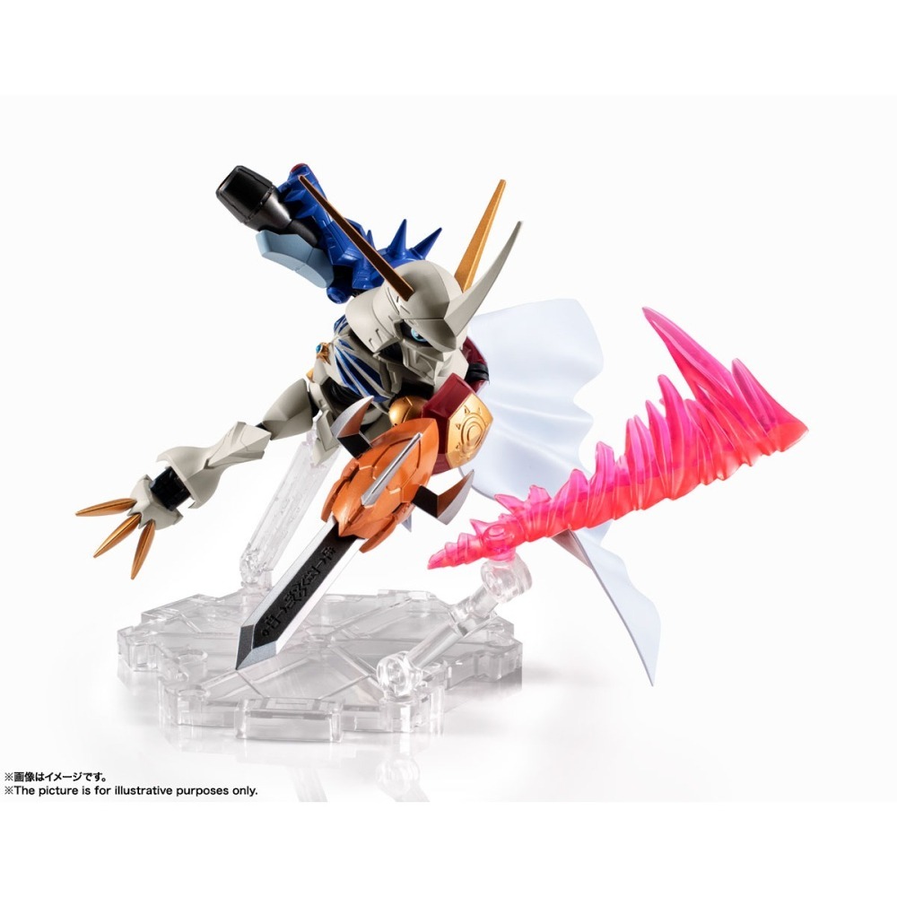 萬代 NXEDGE STYLE NX 0069 69 數碼寶貝 奧米加獸 皇家騎士團 特殊色 金屬塗裝 金屬色-細節圖6