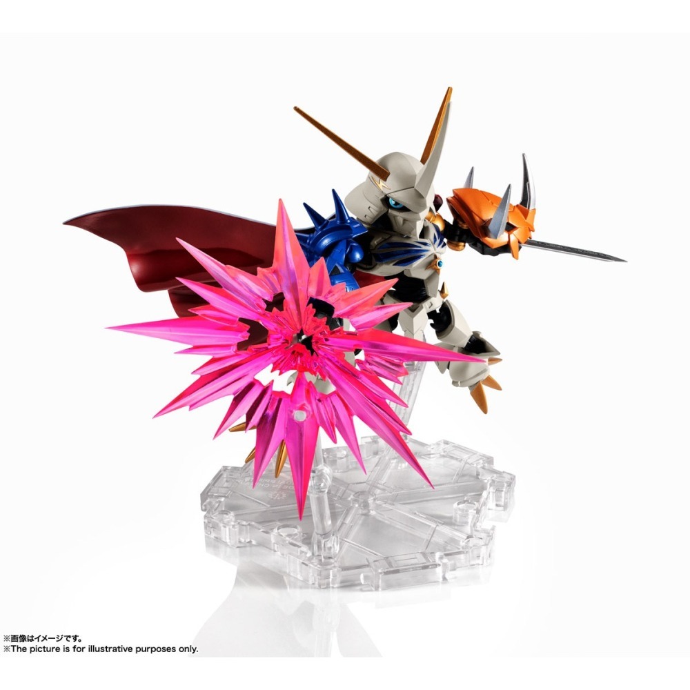 萬代 NXEDGE STYLE NX 0069 69 數碼寶貝 奧米加獸 皇家騎士團 特殊色 金屬塗裝 金屬色-細節圖7