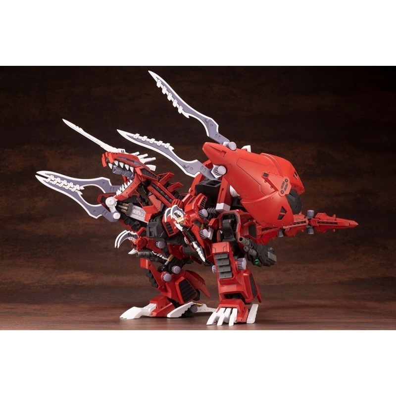 壽屋 HMM 1/72 機獸新世紀 ZOIDS 裂刃魔龍 真紅虐殺龍 屠殺魔龍進化 EZ-034-細節圖6