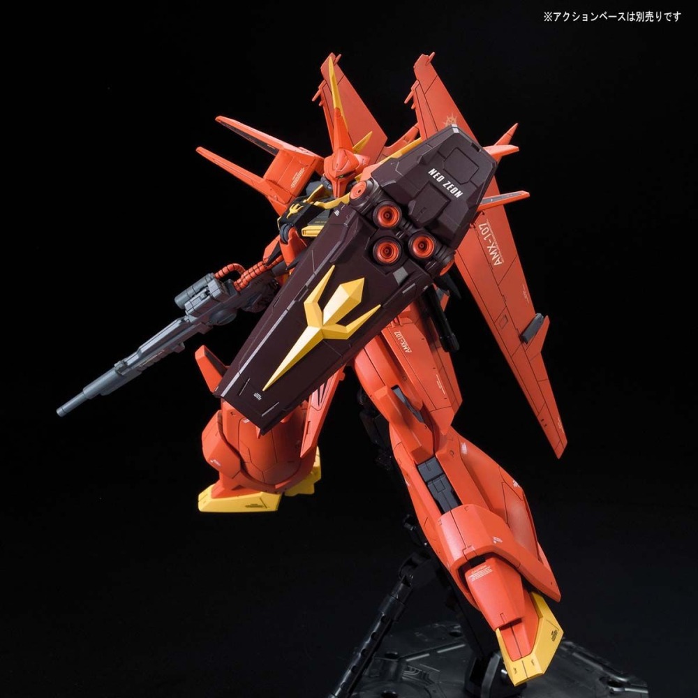 萬代 鋼彈ZZ RE 1/100 巴烏 龍飛 Bawoo AMX-107 分離可變式MS 巴烏攻擊機 巴烏遠控機 新吉翁-細節圖7