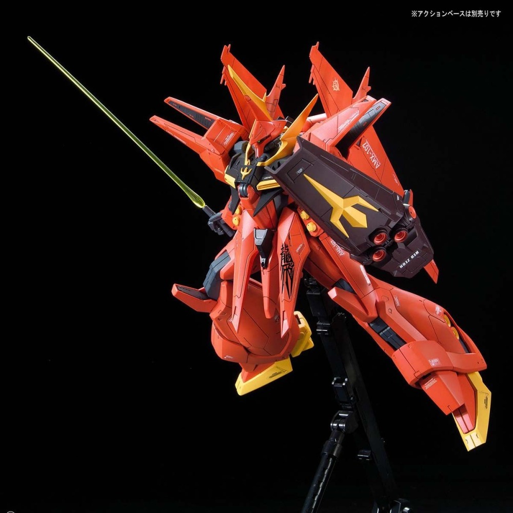萬代 鋼彈ZZ RE 1/100 巴烏 龍飛 Bawoo AMX-107 分離可變式MS 巴烏攻擊機 巴烏遠控機 新吉翁-細節圖8