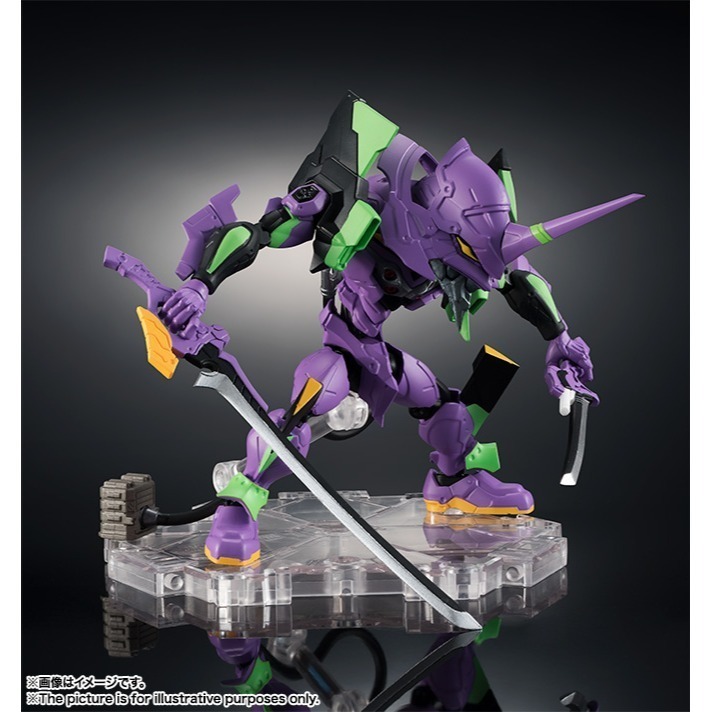萬代 NX NXEDGE STYLE 0037 新世紀福音戰士 初號機 EVA-01 TV版 朗基努斯之槍-細節圖6
