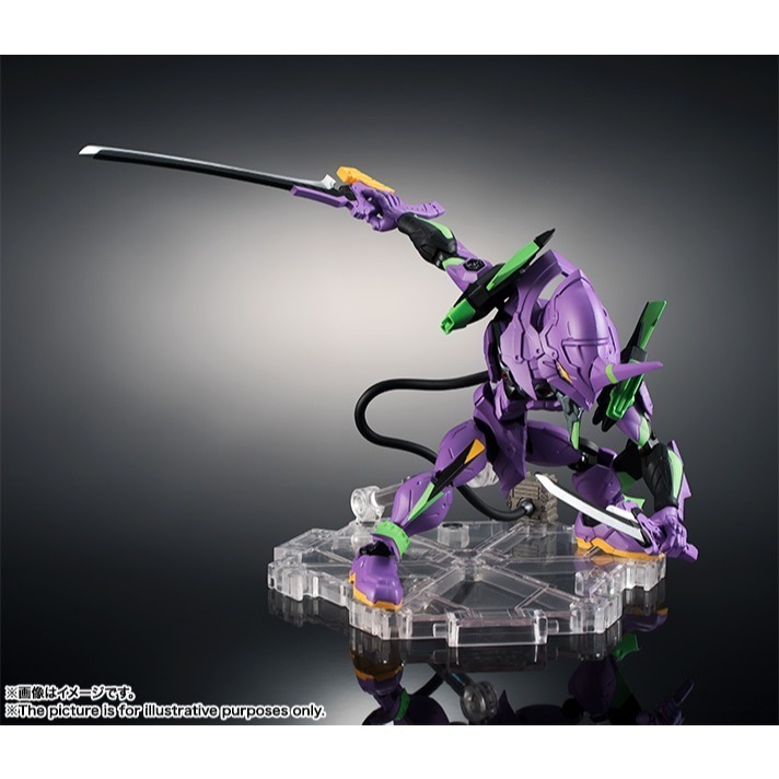 萬代 NX NXEDGE STYLE 0037 新世紀福音戰士 初號機 EVA-01 TV版 朗基努斯之槍-細節圖7