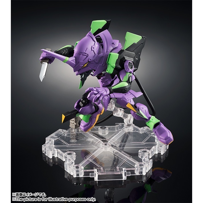 萬代 NX NXEDGE STYLE 0037 新世紀福音戰士 初號機 EVA-01 TV版 朗基努斯之槍-細節圖8