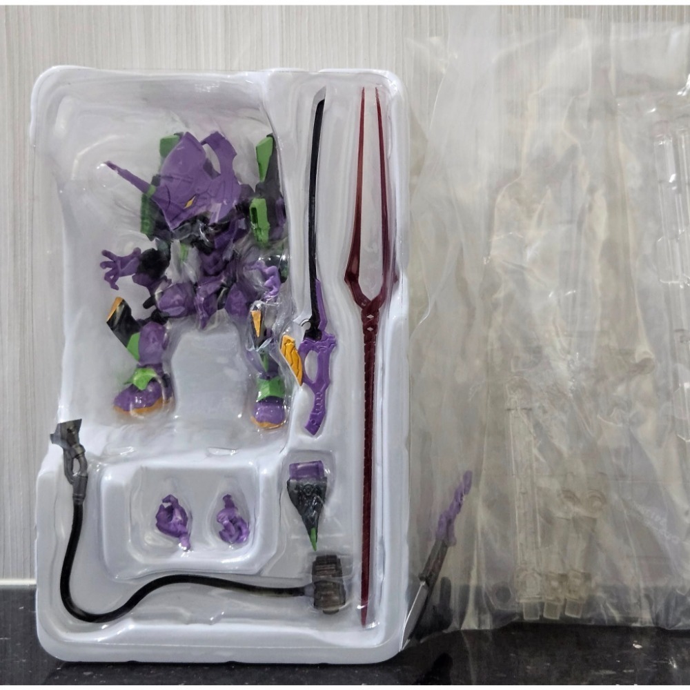 萬代 NX NXEDGE STYLE 0037 新世紀福音戰士 初號機 EVA-01 TV版 朗基努斯之槍-規格圖9