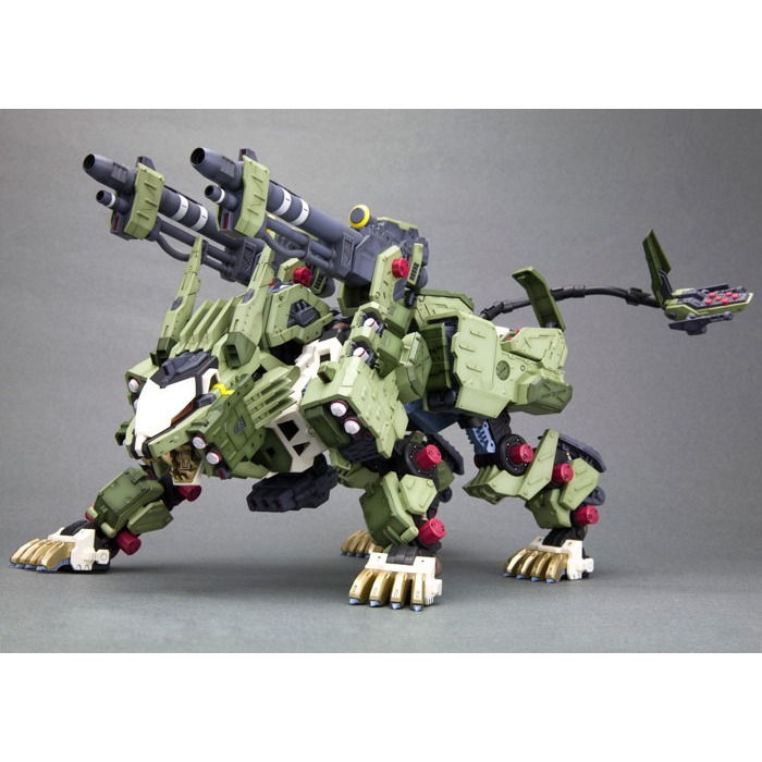 壽屋 HMM 032 1/72 機獸新世紀 ZOIDS 洛伊德 零式長牙獅 邦吒 重裝砲擊 長牙獅 零式 RZ-041-細節圖3