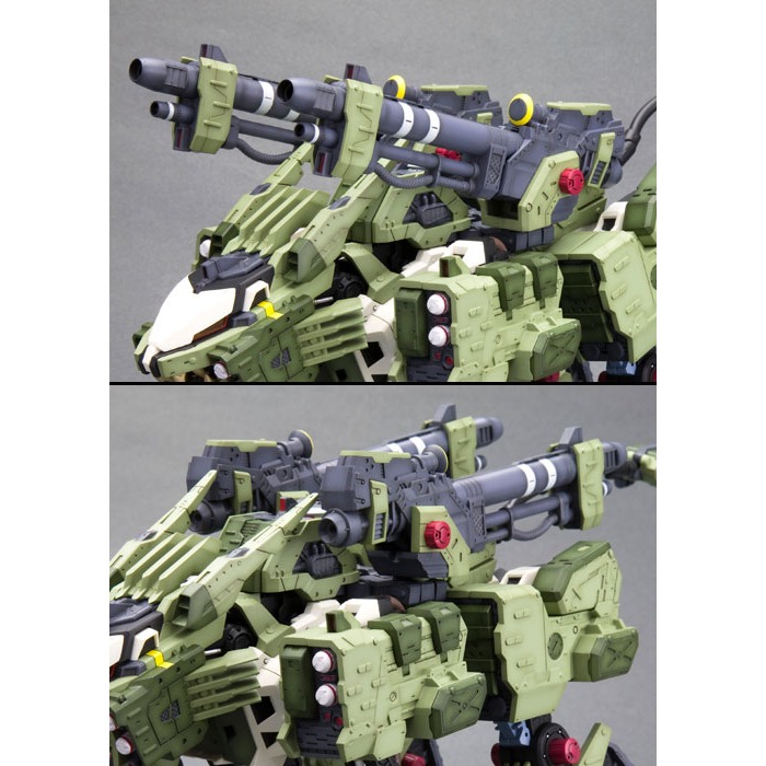 壽屋 HMM 032 1/72 機獸新世紀 ZOIDS 洛伊德 零式長牙獅 邦吒 重裝砲擊 長牙獅 零式 RZ-041-細節圖10