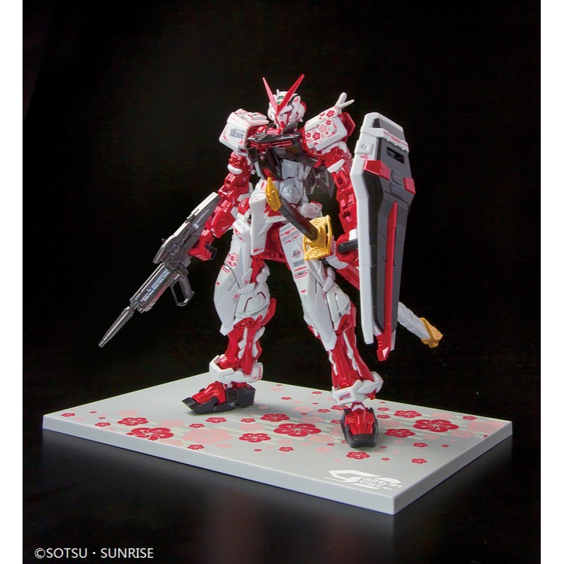 台灣限定 萬代 鋼彈Seed RG 1/144 大河原邦男 紅異端 紅色異端 異端鋼彈 櫻花版 T.M.D.C-細節圖3