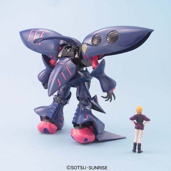 萬代 鋼彈ZZ MG 1/100 丘貝雷 紫色機 艾露比·普露 普露 Qubeley MK-II PLE 邱貝雷-細節圖6