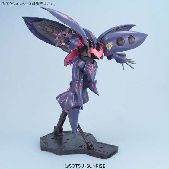 萬代 鋼彈ZZ MG 1/100 丘貝雷 紫色機 艾露比·普露 普露 Qubeley MK-II PLE 邱貝雷-細節圖9