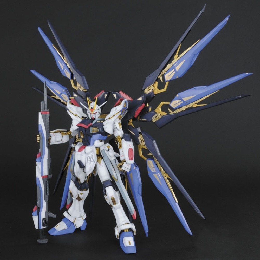 萬代 鋼彈SEED PG 1/60 攻擊自由 攻擊自由鋼彈 龍騎兵 煌大和 Strike Freedom-細節圖8