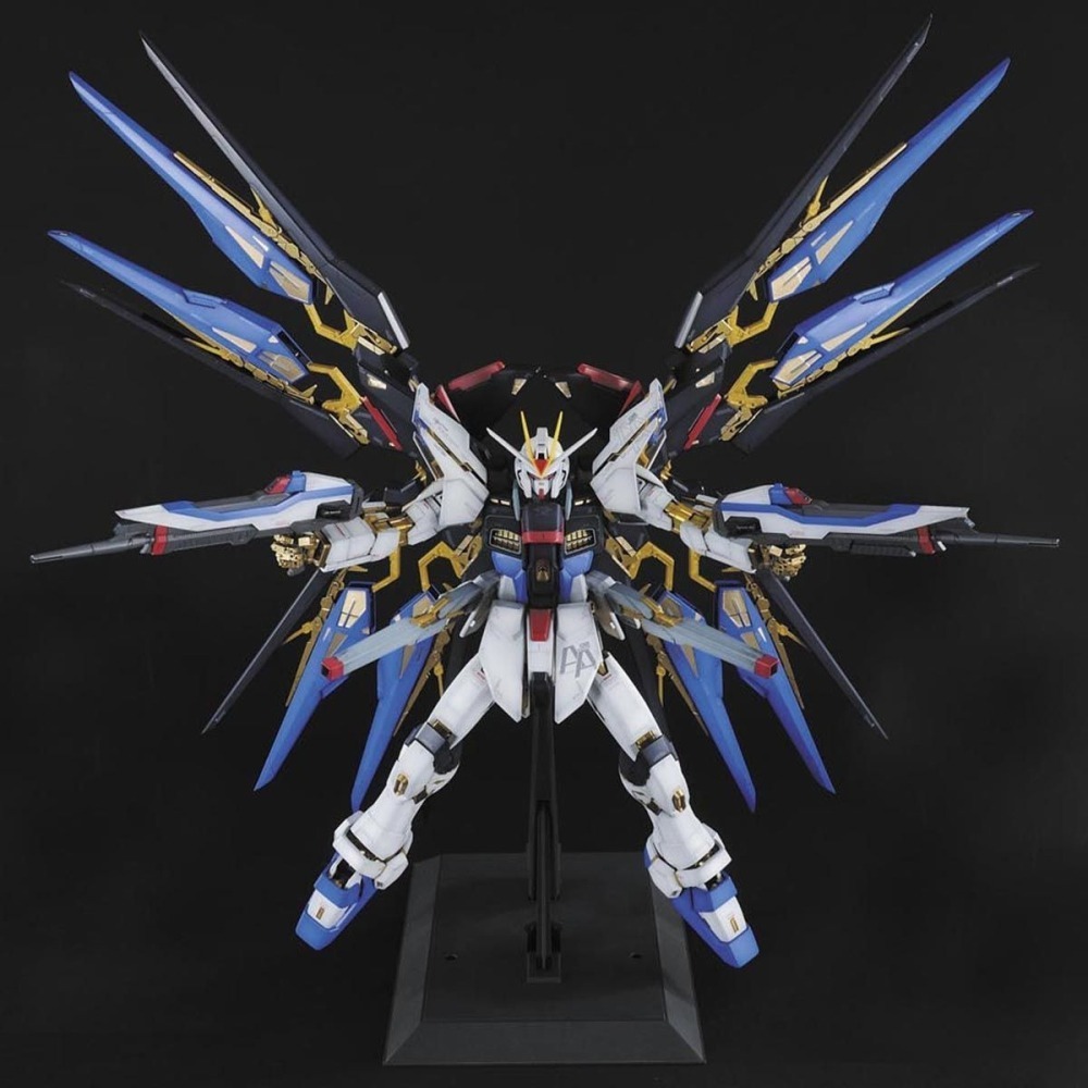 萬代 鋼彈SEED PG 1/60 攻擊自由 攻擊自由鋼彈 龍騎兵 煌大和 Strike Freedom-細節圖9