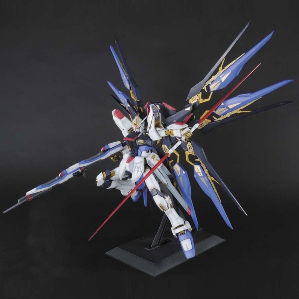 萬代 鋼彈SEED PG 1/60 攻擊自由 攻擊自由鋼彈 龍騎兵 煌大和 Strike Freedom-細節圖11