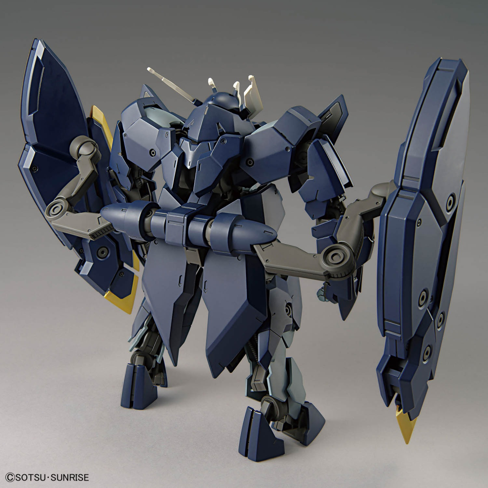 萬代 鐵血的孤兒 HG IBO 1/144 047 悟魔鋼彈 悟魔 盾鉗 鋼彈骨架 伊舒家 七星勢力-細節圖3