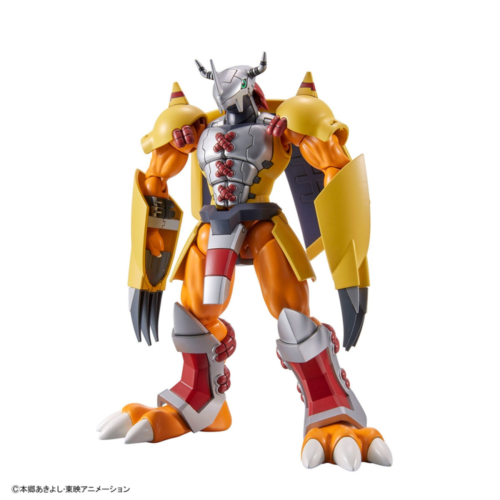 萬代 Figure-rise Standard FRS 數碼寶貝 戰鬥暴龍獸 動畫版 TV版 勇氣之盾-細節圖2