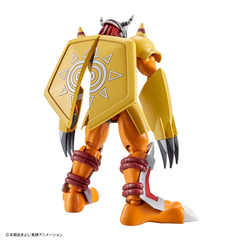 萬代 Figure-rise Standard FRS 數碼寶貝 戰鬥暴龍獸 動畫版 TV版 勇氣之盾-細節圖3