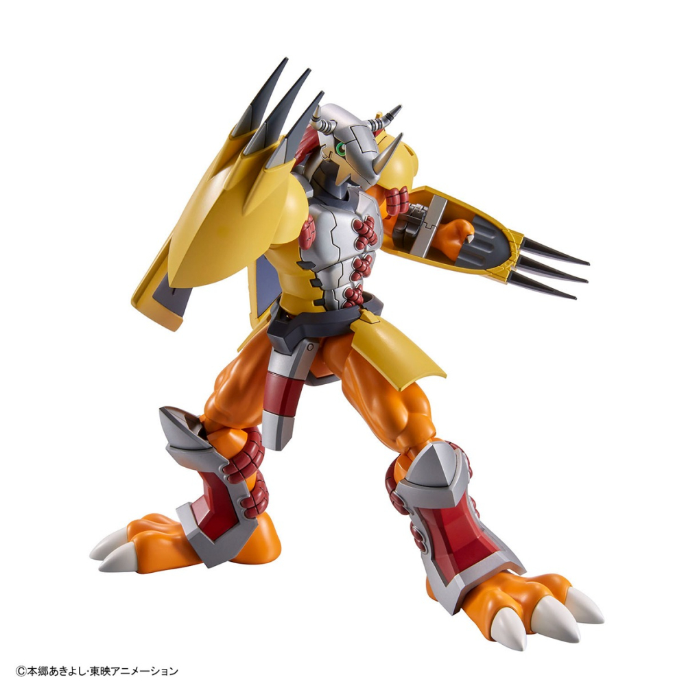 萬代 Figure-rise Standard FRS 數碼寶貝 戰鬥暴龍獸 動畫版 TV版 勇氣之盾-細節圖4