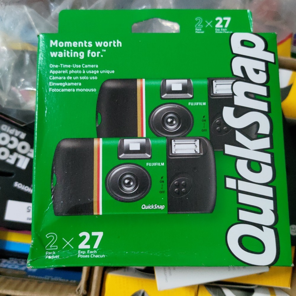 富士閃燈版27張 雙包裝  單台有拆盒 一 日期到2026.9-細節圖2