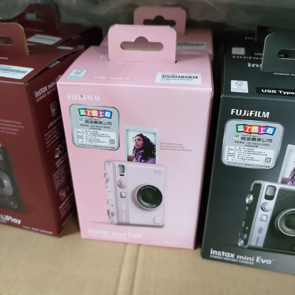 富士evo相機 全新公司貨保固一年粉紅色-細節圖2