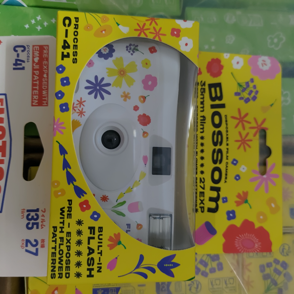 現貨傻瓜相機一次性相機  Blossom 花花相機閃燈版 27張-規格圖2