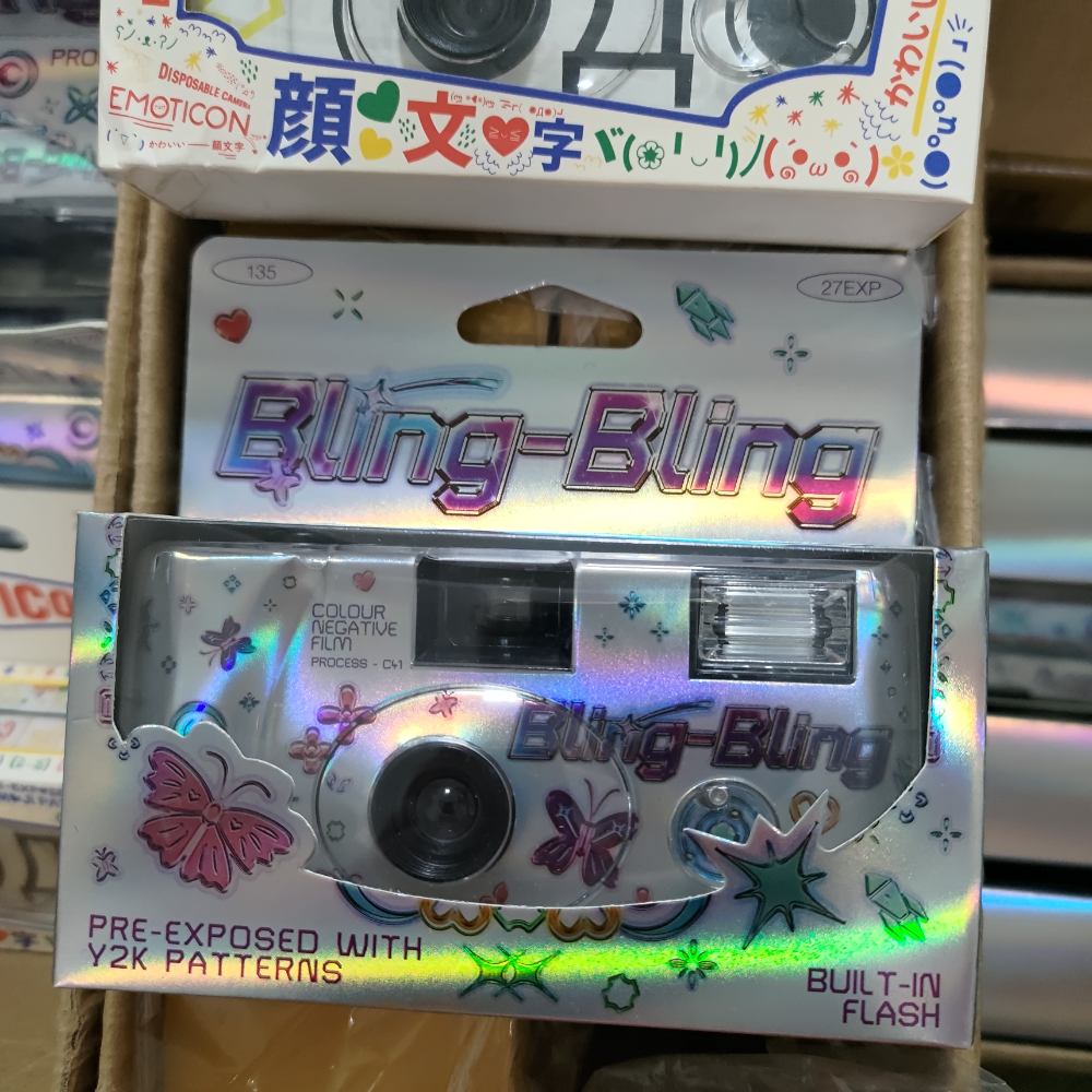 現貨傻瓜相機一次性相機  Blossom 花花相機閃燈版 27張-規格圖2