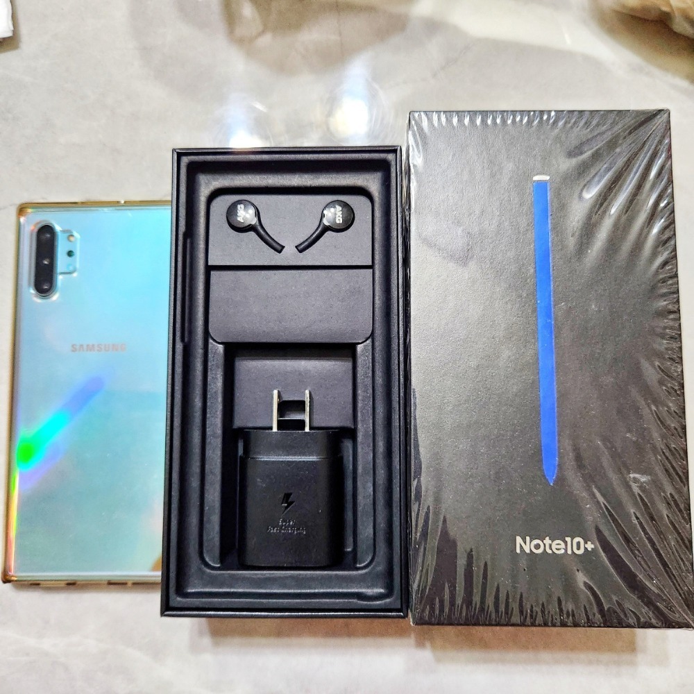 Samsung Galaxy Note10+ 256GB 星環銀 二手-細節圖5