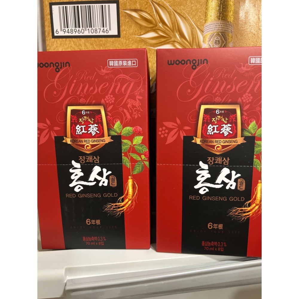 現貨 韓國 熊津紅蔘飲 70ml-規格圖1