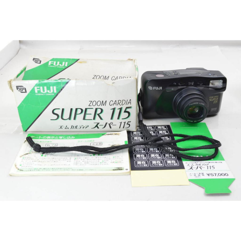 【兔子棒棒相機店】FUJI ZOOM CARDIA SUPER 115 富士 底片相機 (附底片一捲+手腕帶+電池)-細節圖5