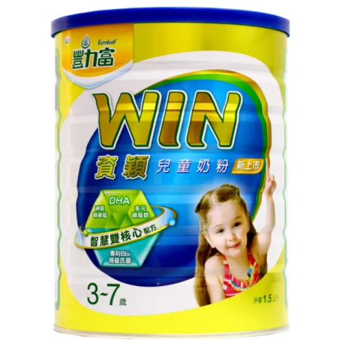 豐力富資穎3-7歲奶粉（一單2罐）