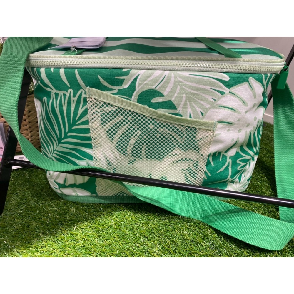 《購物必備》 保冷袋, 具圖案/亮綠色-細節圖2