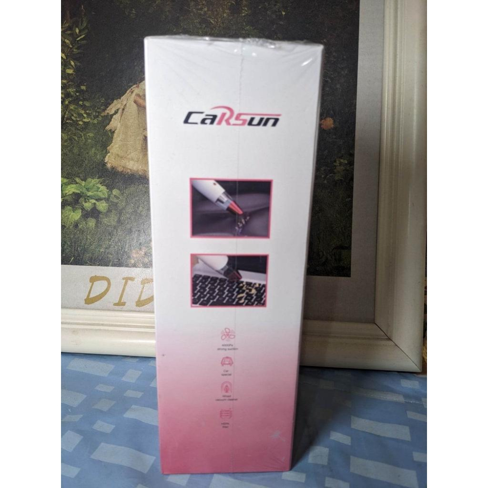 Carsun 手持式 車用吸塵器 乾濕兩用 60w 吸力4000PA 汽車吸塵器 點煙器插座-細節圖4