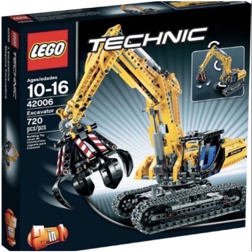 (已絕版) (台樂貨)LEGO 樂高 Technic 科技系列 42006 Excavator 挖掘機【現貨】