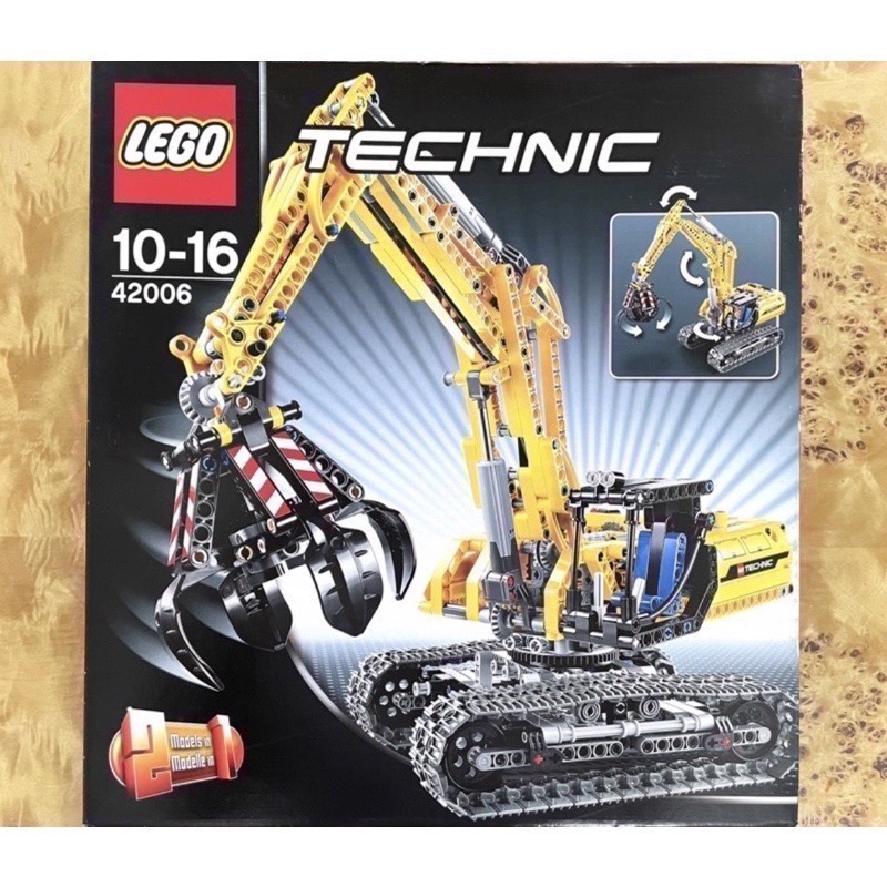 (已絕版) (台樂貨)LEGO 樂高 Technic 科技系列 42006 Excavator 挖掘機【現貨】-細節圖2