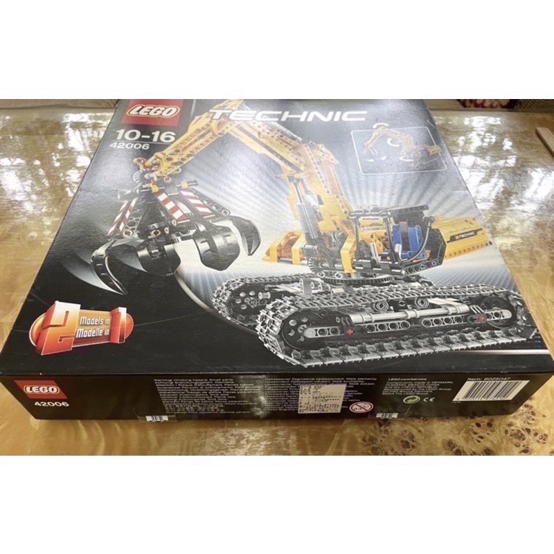 (已絕版) (台樂貨)LEGO 樂高 Technic 科技系列 42006 Excavator 挖掘機【現貨】-細節圖4