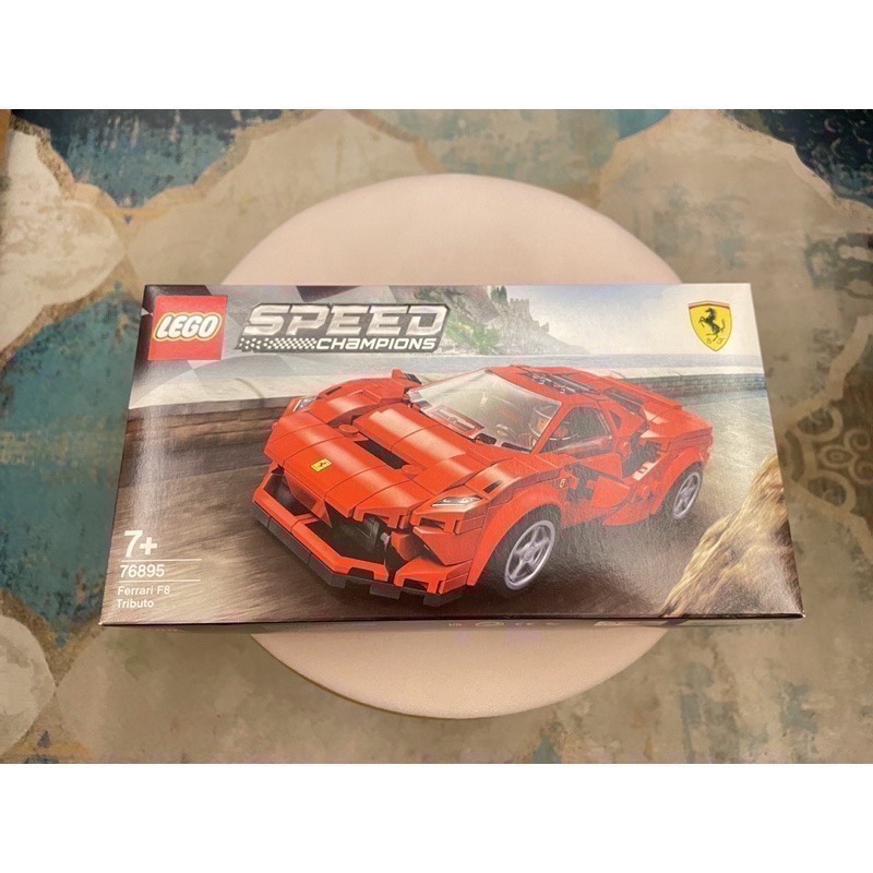 (已絕版)Lego 樂高 76895 賽車系列 法拉利 Ferrari F8 Tributo 全新未拆 【現貨不用等】-細節圖5