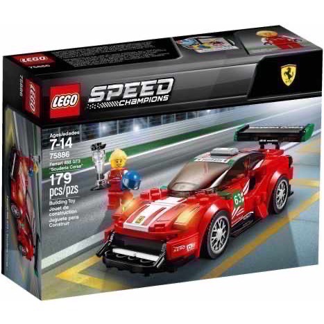 (已絕版)LEGO 75886 法拉利 Ferrari 488 GT3 Scuderia 賽車系列【現貨】