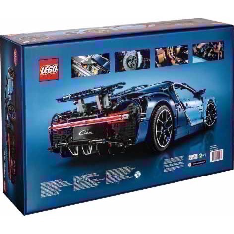(已絕版)LEGO樂高 科技系列 42083 布加迪 Bugatti Chiron全新未拆【現貨】-細節圖2